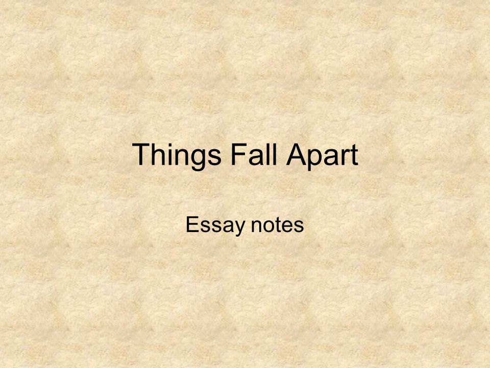 Things fall apart eurocentrism essay